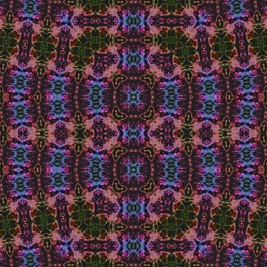 Kusursuz soyut desen. Kusursuz soyut bir arkaplan. Kaotik doku. Mandala