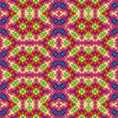 Kusursuz soyut desen. Kusursuz soyut bir arkaplan. Kaotik doku. Mandala