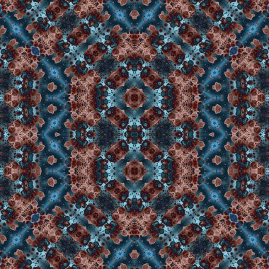 Kusursuz soyut desen. Kusursuz soyut bir arkaplan. Kaotik doku. Mandala