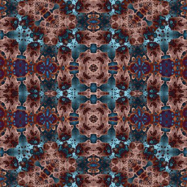 Kusursuz soyut desen. Kusursuz soyut bir arkaplan. Kaotik doku. Mandala