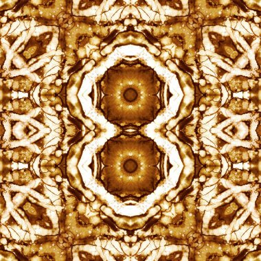 Kusursuz soyut desen. Kusursuz soyut bir arkaplan. Kaotik doku. Mandala