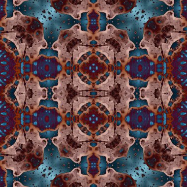 Kusursuz soyut desen. Kusursuz soyut bir arkaplan. Kaotik doku. Mandala