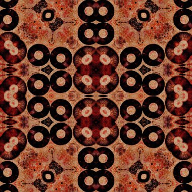 Kusursuz soyut desen. Kusursuz soyut bir arkaplan. Kaotik doku. Mandala