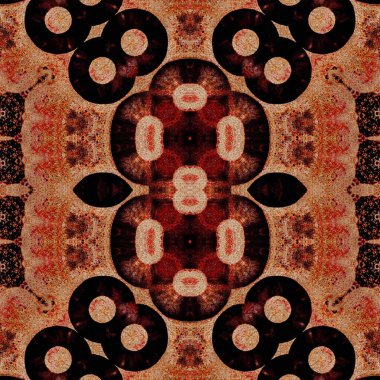 Kusursuz soyut desen. Kusursuz soyut bir arkaplan. Kaotik doku. Mandala