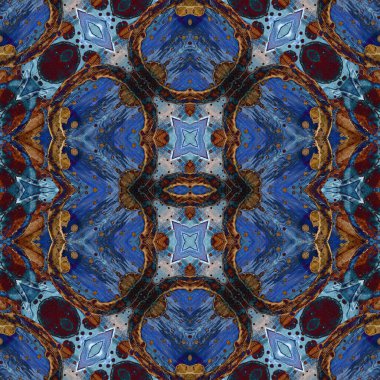 Kusursuz soyut desen. Kusursuz soyut bir arkaplan. Kaotik doku. Mandala