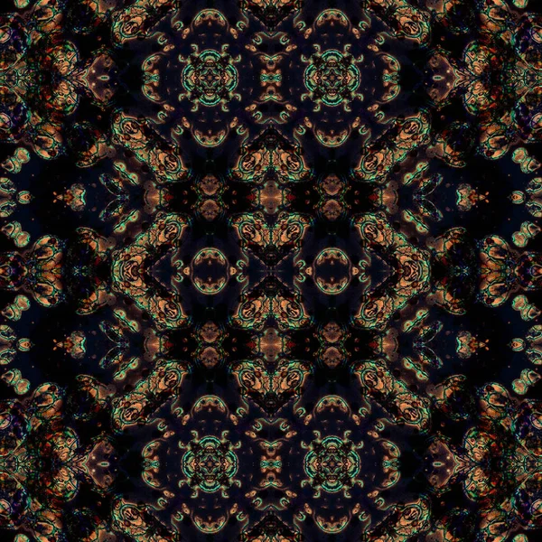 Kusursuz soyut desen. Kusursuz soyut bir arkaplan. Kaotik doku. Mandala