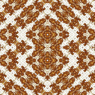 Kusursuz soyut desen. Kusursuz soyut bir arkaplan. Kaotik doku. Mandala