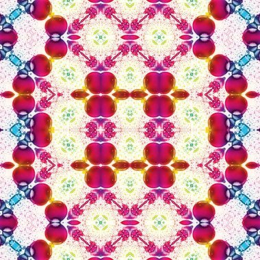 Kusursuz soyut desen. Kusursuz soyut bir arkaplan. Kaotik doku. Mandala