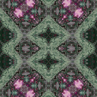 Kusursuz soyut desen. Kusursuz soyut bir arkaplan. Kaotik doku. Mandala