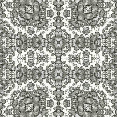 Kusursuz soyut desen. Kusursuz soyut bir arkaplan. Kaotik doku. Mandala