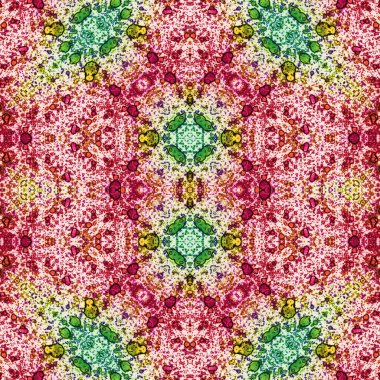 Kusursuz soyut desen. Kusursuz soyut bir arkaplan. Kaotik doku. Mandala