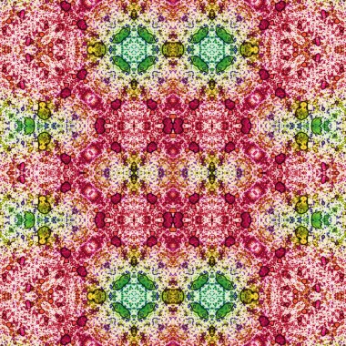 Kusursuz soyut desen. Kusursuz soyut bir arkaplan. Kaotik doku. Mandala