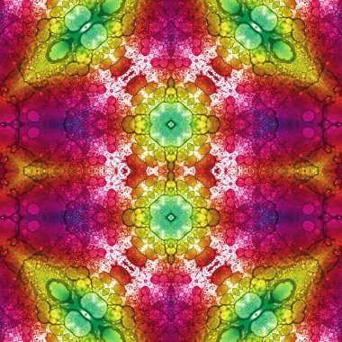 Kusursuz soyut desen. Kusursuz soyut bir arkaplan. Kaotik doku. Mandala