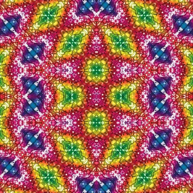 Kusursuz soyut desen. Kusursuz soyut bir arkaplan. Kaotik doku. Mandala