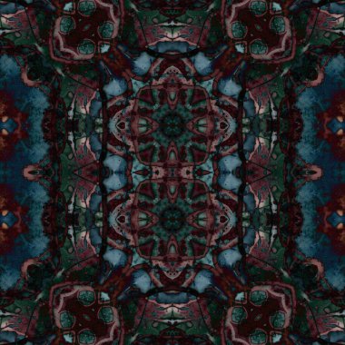 Kusursuz soyut desen. Kusursuz soyut bir arkaplan. Kaotik doku. Mandala