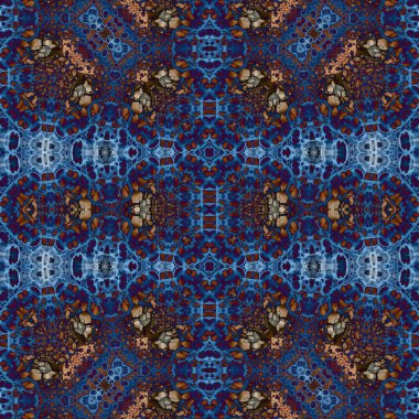 Kusursuz soyut desen. Kusursuz soyut bir arkaplan. Kaotik doku. Mandala