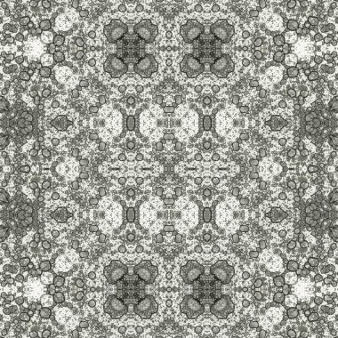 Kusursuz soyut desen. Kusursuz soyut bir arkaplan. Kaotik doku. Mandala