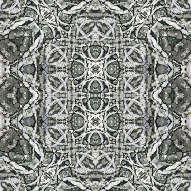 Kusursuz soyut desen. Kusursuz soyut bir arkaplan. Kaotik doku. Mandala