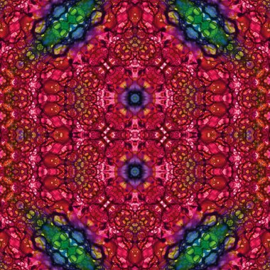 Kusursuz soyut desen. Kusursuz soyut bir arkaplan. Kaotik doku. Mandala