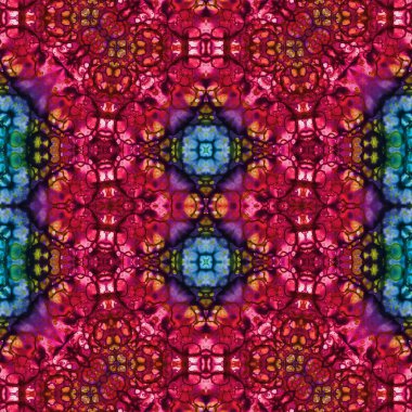 Kusursuz soyut desen. Kusursuz soyut bir arkaplan. Kaotik doku. Mandala