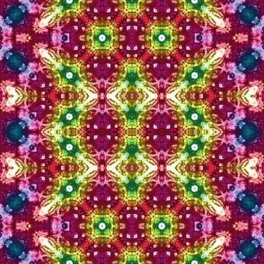 Kusursuz soyut desen. Kusursuz soyut bir arkaplan. Kaotik doku. Mandala