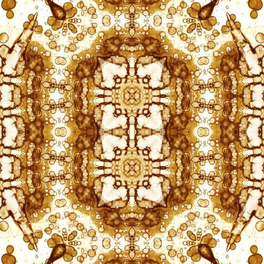 Kusursuz soyut desen. Kusursuz soyut bir arkaplan. Kaotik doku. Mandala