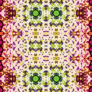 Kusursuz soyut desen. Kusursuz soyut bir arkaplan. Kaotik doku. Mandala