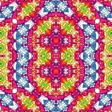 Kusursuz soyut desen. Kusursuz soyut bir arkaplan. Kaotik doku. Mandala