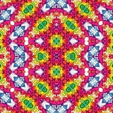 Kusursuz soyut desen. Kusursuz soyut bir arkaplan. Kaotik doku. Mandala