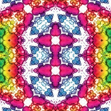 Kusursuz soyut desen. Kusursuz soyut bir arkaplan. Kaotik doku. Mandala