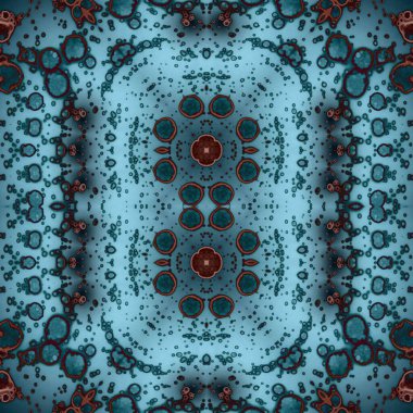 Kusursuz soyut desen. Kusursuz soyut bir arkaplan. Kaotik doku. Mandala