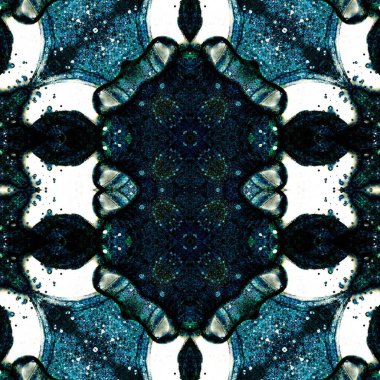 Kusursuz soyut desen. Kusursuz soyut bir arkaplan. Kaotik doku. Mandala