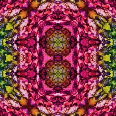 Kusursuz soyut desen. Kusursuz soyut bir arkaplan. Kaotik doku. Mandala