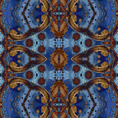 Kusursuz soyut desen. Kusursuz soyut bir arkaplan. Kaotik doku. Mandala