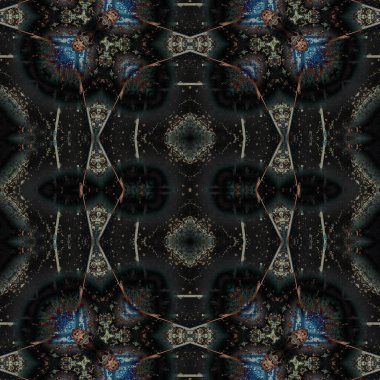 Kusursuz soyut desen. Kusursuz soyut bir arkaplan. Kaotik doku. Mandala