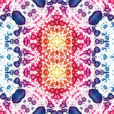 Kusursuz soyut desen. Kusursuz soyut bir arkaplan. Kaotik doku. Mandala