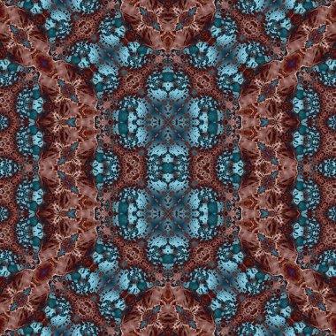 Kusursuz soyut desen. Kusursuz soyut bir arkaplan. Kaotik doku. Mandala