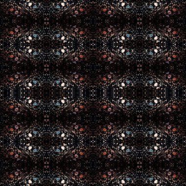 Kusursuz soyut desen. Kusursuz soyut bir arkaplan. Kaotik doku. Mandala