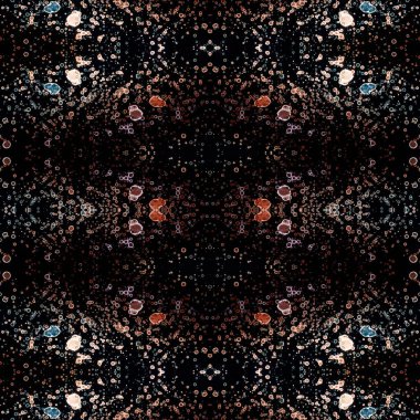 Kusursuz soyut desen. Kusursuz soyut bir arkaplan. Kaotik doku. Mandala