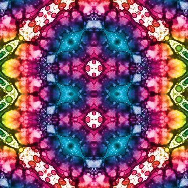 Kusursuz soyut desen. Kusursuz soyut bir arkaplan. Kaotik doku. Mandala