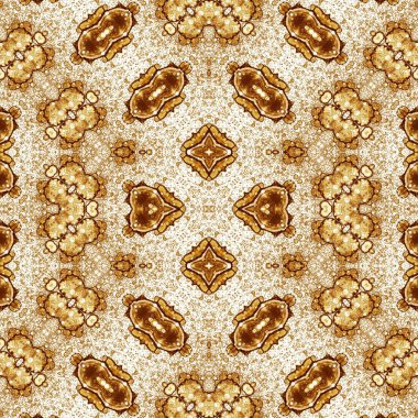 Kusursuz soyut desen. Kusursuz soyut bir arkaplan. Kaotik doku. Mandala