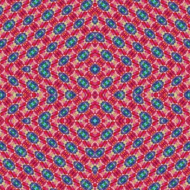 Kusursuz soyut desen. Kusursuz soyut bir arkaplan. Kaotik doku. Mandala