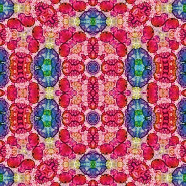 Kusursuz soyut desen. Kusursuz soyut bir arkaplan. Kaotik doku. Mandala