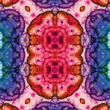 Kusursuz soyut desen. Kusursuz soyut bir arkaplan. Kaotik doku. Mandala