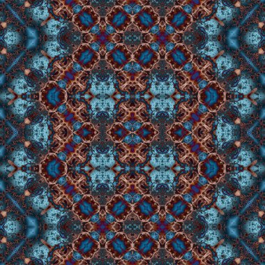 Kusursuz soyut desen. Kusursuz soyut bir arkaplan. Kaotik doku. Mandala