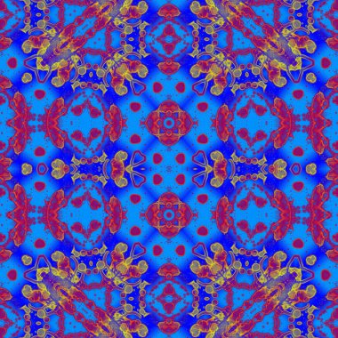 Kusursuz soyut desen. Kusursuz soyut bir arkaplan. Kaotik doku. Mandala