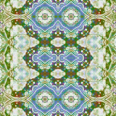 Kusursuz soyut desen. Kusursuz soyut bir arkaplan. Kaotik doku. Mandala