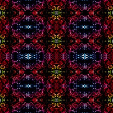 Kusursuz soyut desen. Kusursuz soyut bir arkaplan. Kaotik doku. Mandala