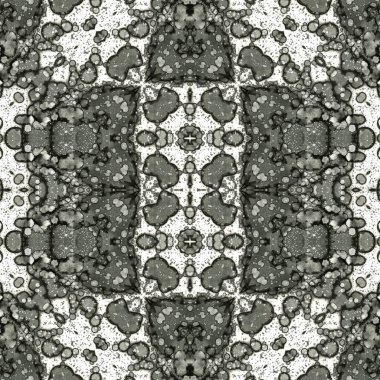 Kusursuz soyut desen. Kusursuz soyut bir arkaplan. Kaotik doku. Mandala