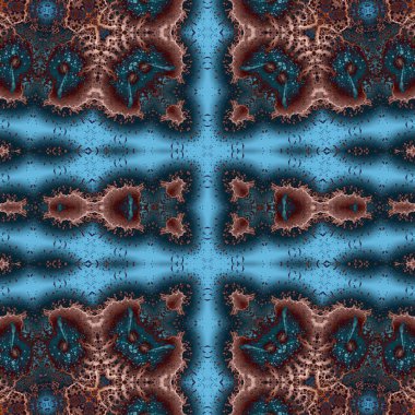 Kusursuz soyut desen. Kusursuz soyut bir arkaplan. Kaotik doku. Mandala